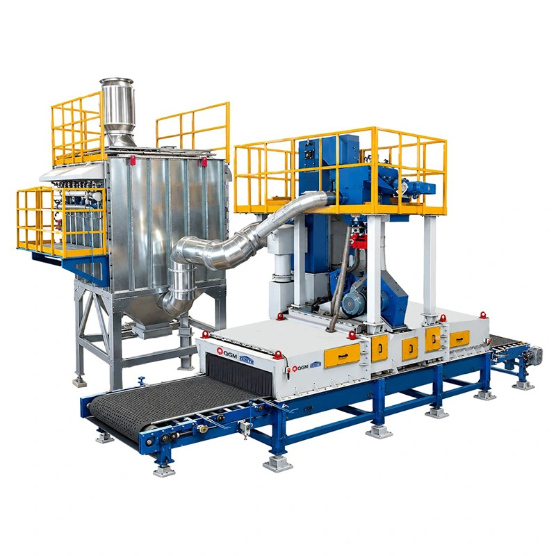 Concrete Block Shot Blasting Machine for Decorative Surface Finishing
