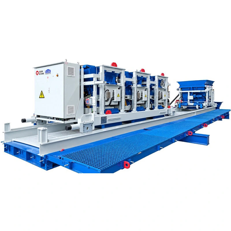 Multi-Color Concrete Block Production Process